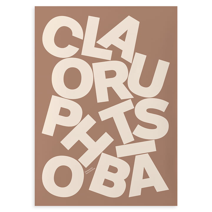 Claustrophobia Poster von Paper Collective