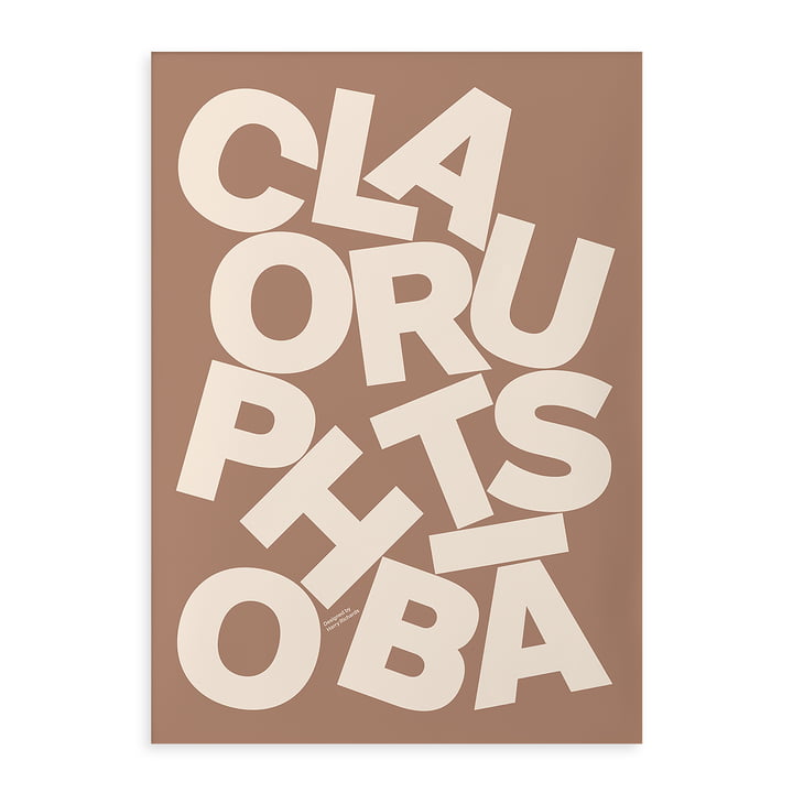 Claustrophobia Poster von Paper Collective