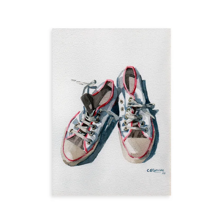 The Sneakers Poster von Paper Collective