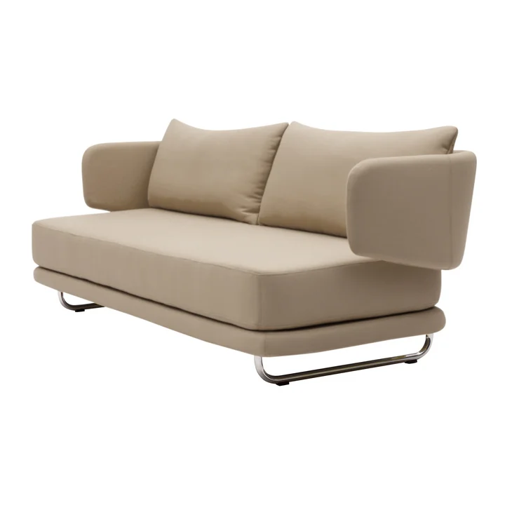 Jasper Schlafsofa, beige (Stoff Filz 619) von Softline
