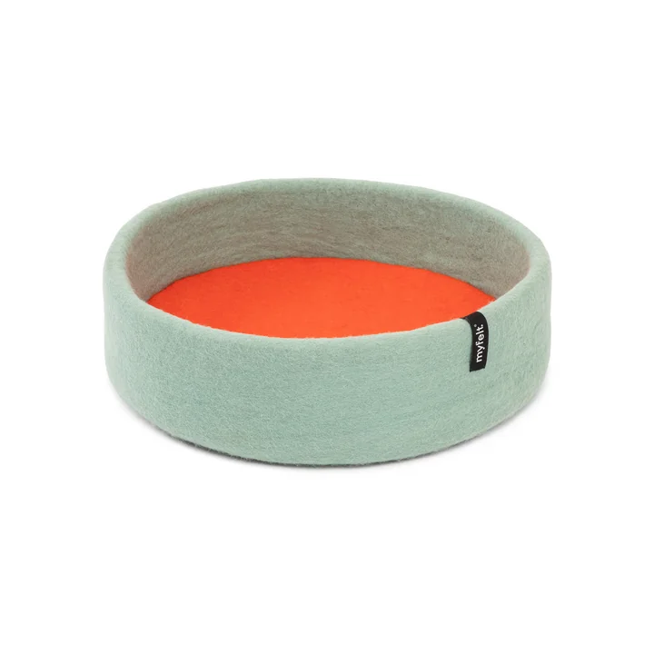 Fine Hundekorb, Inlay rotorange von myfelt