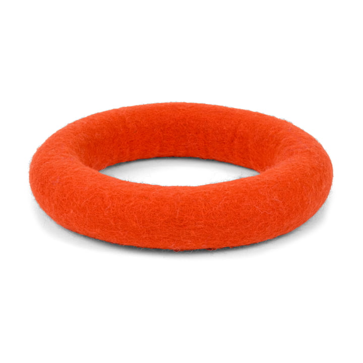 Mats Hundespielzeug, Ring, rotorange von myfelt