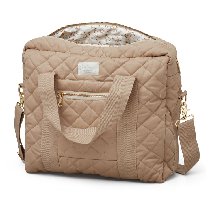 Cam Cam Copenhagen - Wickeltasche, 39 x 31 x 13 cm, camel