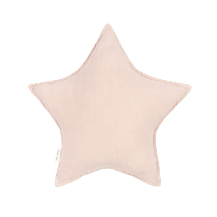 Nobodinoz - L1N0 Star Kissen, mauve pink