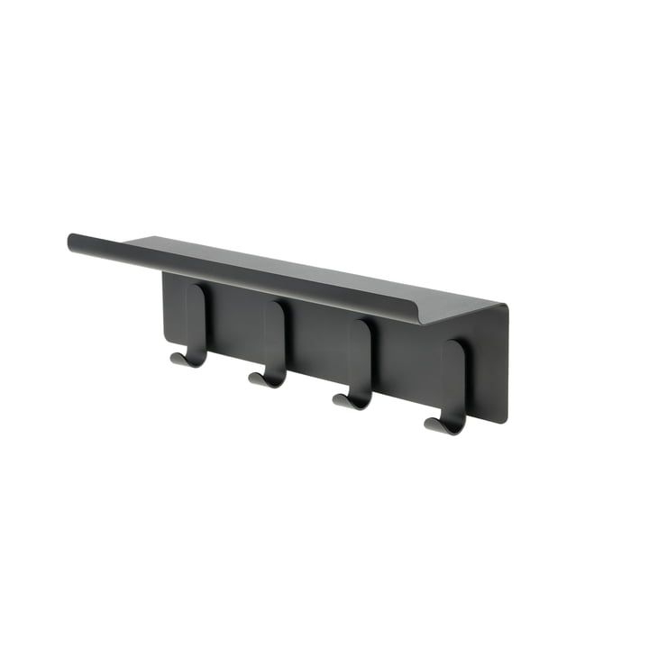 Flurregal A-Hallway Shelf, 40 x 11,5 x 15 cm, schwarz von Zone Denmark