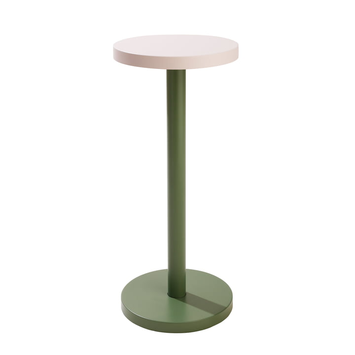 Trisse 3-in-1 Beistelltisch, L, vineyard green / pastel beige von Design Letters