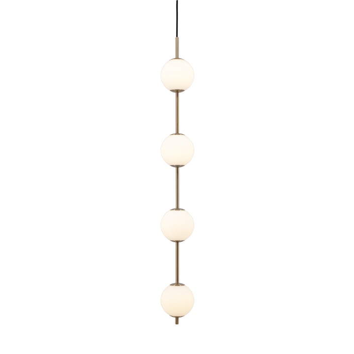 Audrey 4 und 3 LED Pendelleuchte, opalglas von Umage