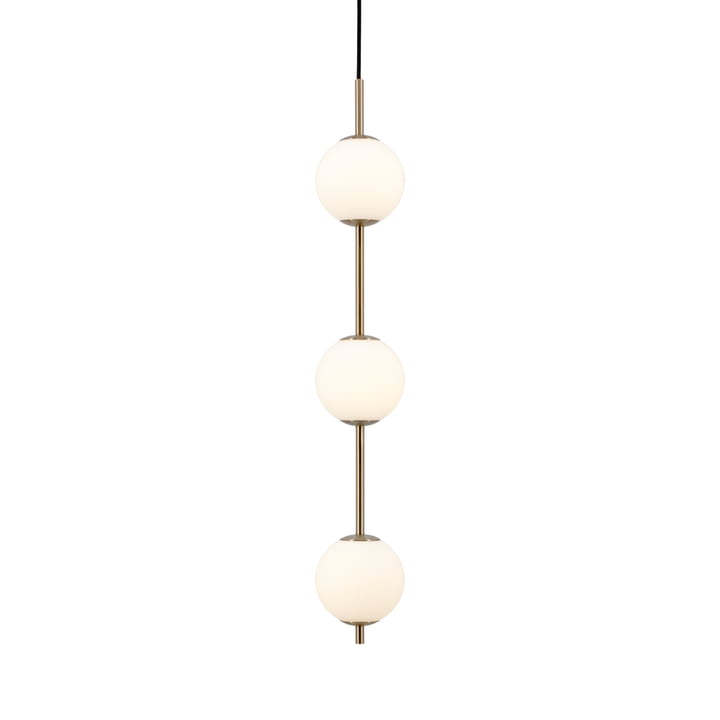 Audrey 3 LED Pendelleuchte, opalglas von Umage