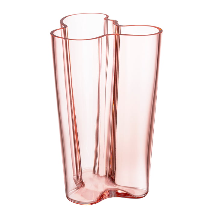 Iittala - Aalto Vase Savoy, H 25.1 cm, lachsrosa