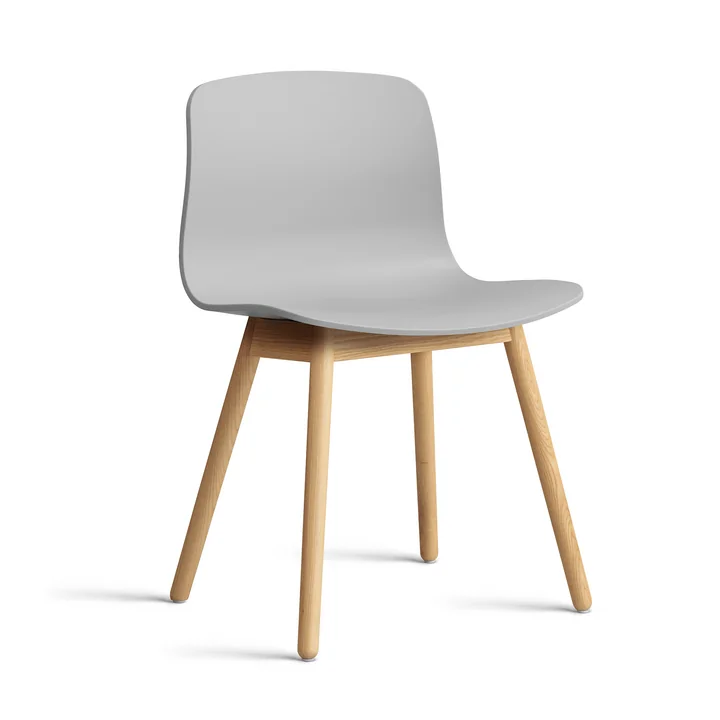 HAY - About A Chair AAC 12, Eiche lackiert / concrete grey 2.0 