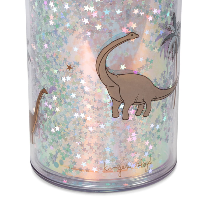 Glitzerflasche, dino von Konges Sløjd