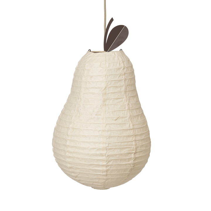 ferm Living - Pear Lampenschirm, Ø 37 cm, natur