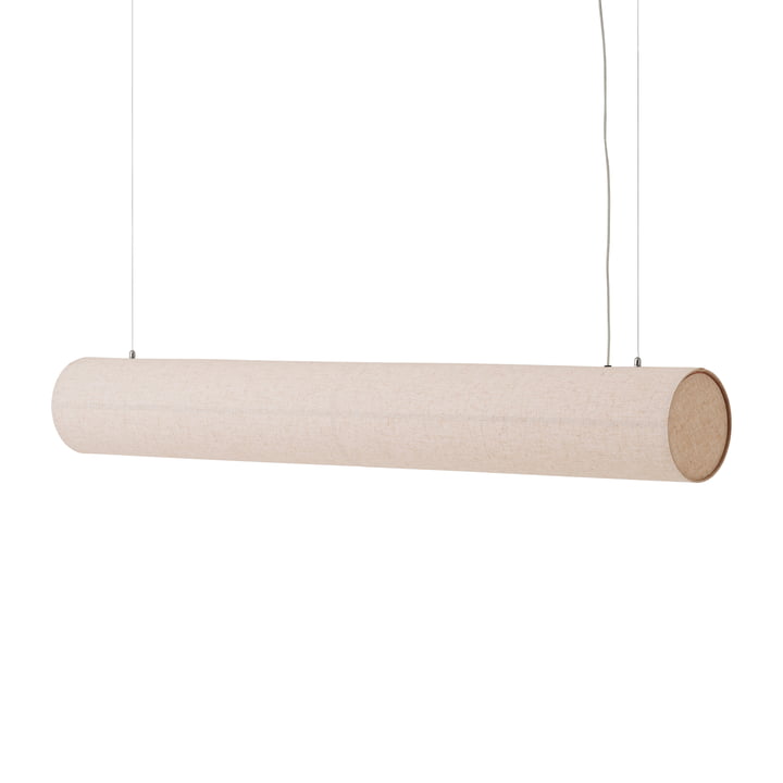 Hashira Linear LED Pendelleuchte, L 140 cm, raw von Audo