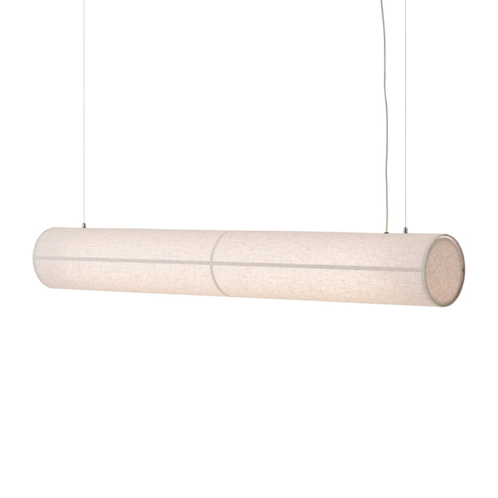 Hashira Linear LED Pendelleuchte, L 140 cm, raw von Audo