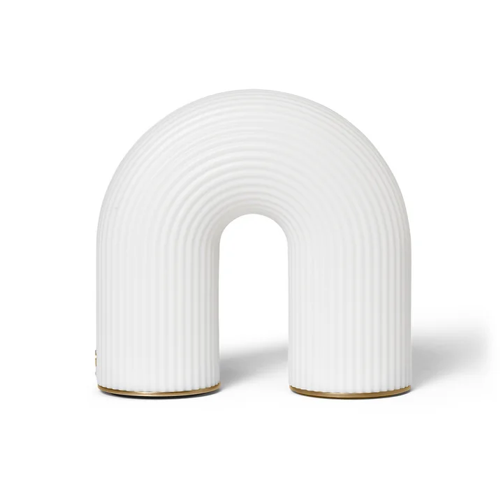 Ferm Living - Vuelta Portable Akkuleuchte, weiß