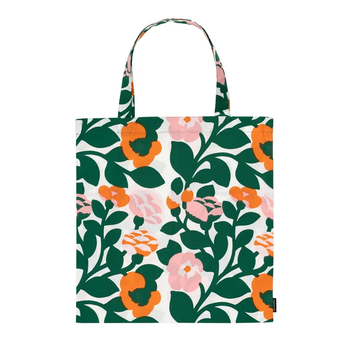 Marimekko - Pieni Tasche, 44 x 43 cm, grün 