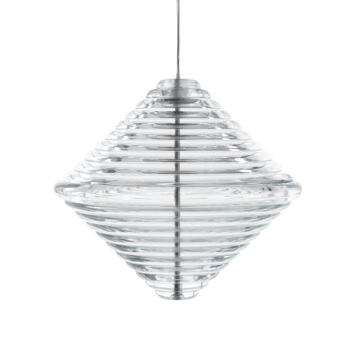 Tom Dixon - Press Cone LED Pendelleuchte, klar