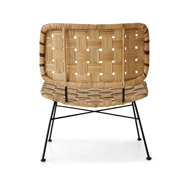 HKliving - Rattan Loungesessel, natur