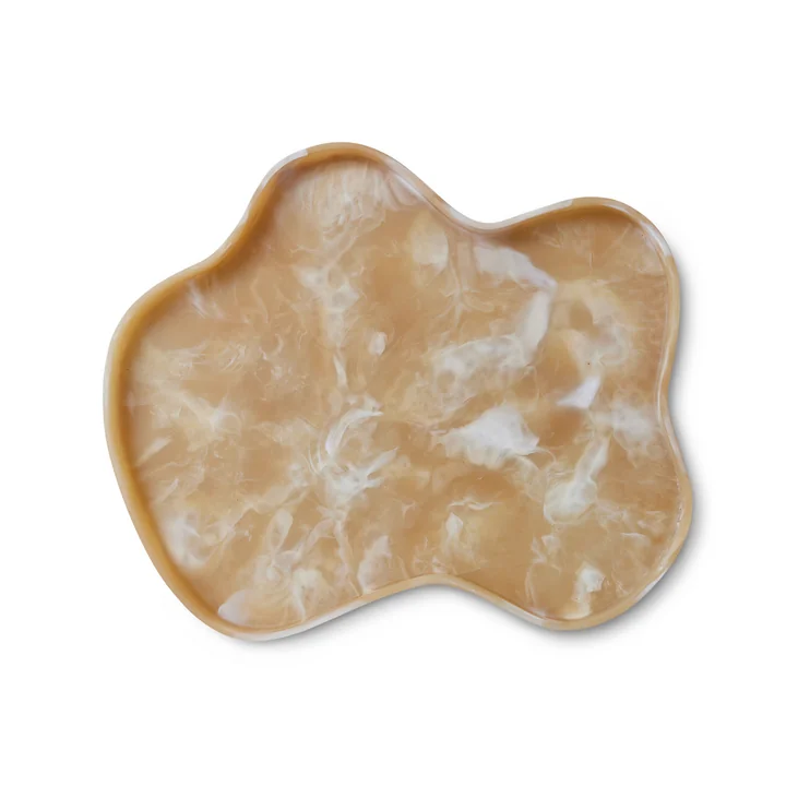 HKliving - Patio Tablett L, 54,5 x 61,3 cm, cream