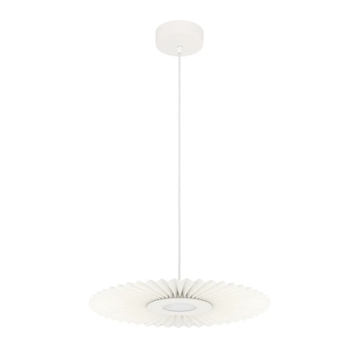 Hartô - Carmen LED-Pendelleuchte light S, Ø 50 cm, weiß (RAL 9016)