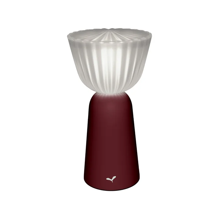 Fermob - Swiing LED Akkuleuchte, schwarzkirsche