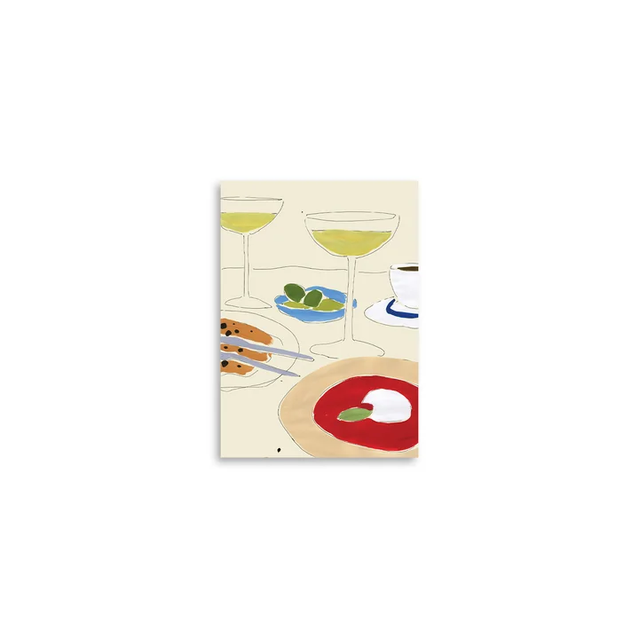 Paper Collective - Martini Break Poster, 21 x 29,7 cm (A4)