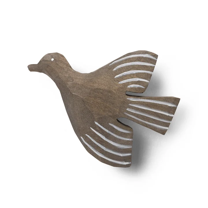 Ferm Living - Lola Bird Haken, grau