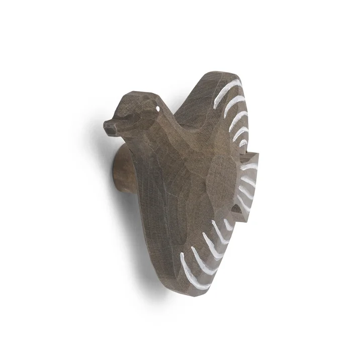 Ferm Living - Lola Bird Haken, grau