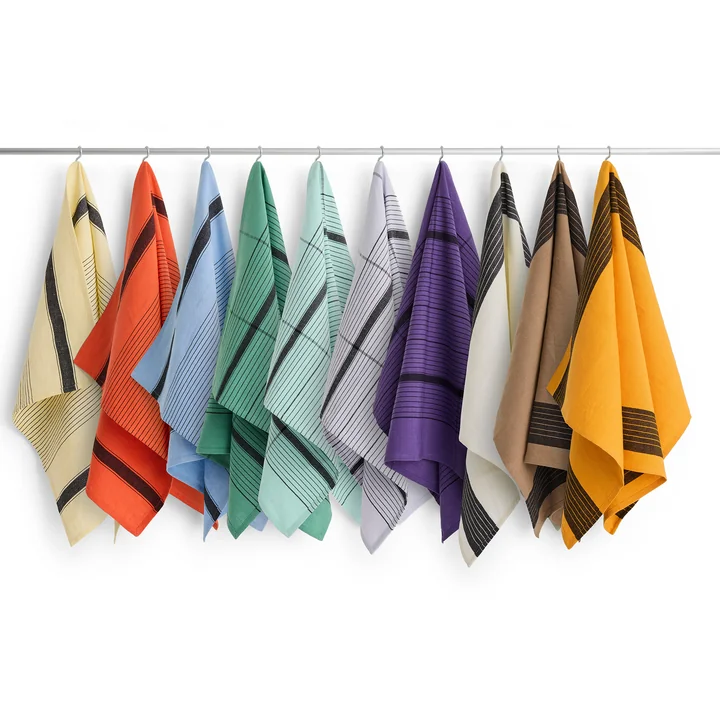 HAY - Linear Geschirrtuch, 80 x 52 cm