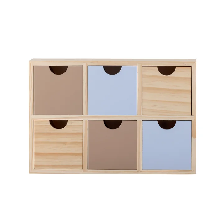 Bloomingville Mini - Calle Aufbewahrungskiste, braun