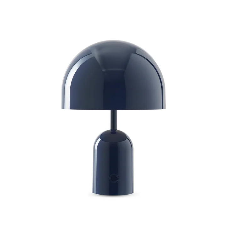 Tom Dixon - Bell LED Tischleuchte mit Akku, indigo