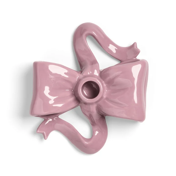 &klevering - Ribbon Kerzenhalter, pink