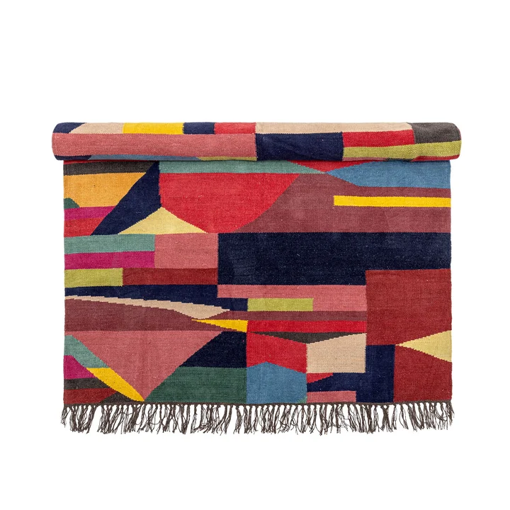Bloomingville - Loggia Teppich, 140 x 200 cm, mehrfarbig
