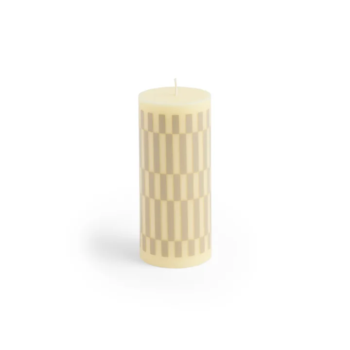 HAY - Column Kerze S, cream / sand