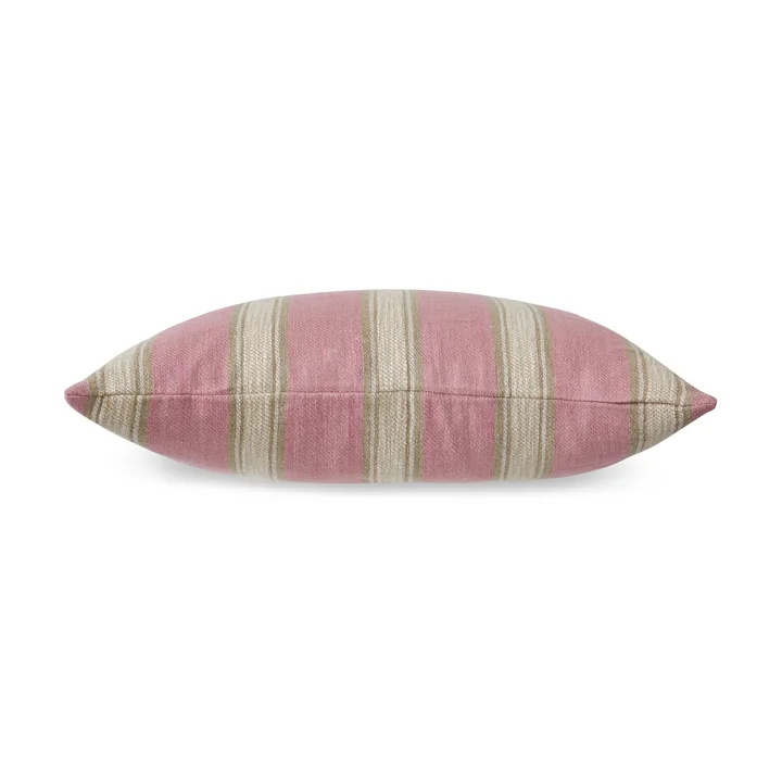 Hkliving - Woven Striped Leinen-Kissen, 60 x 40 cm, blush
