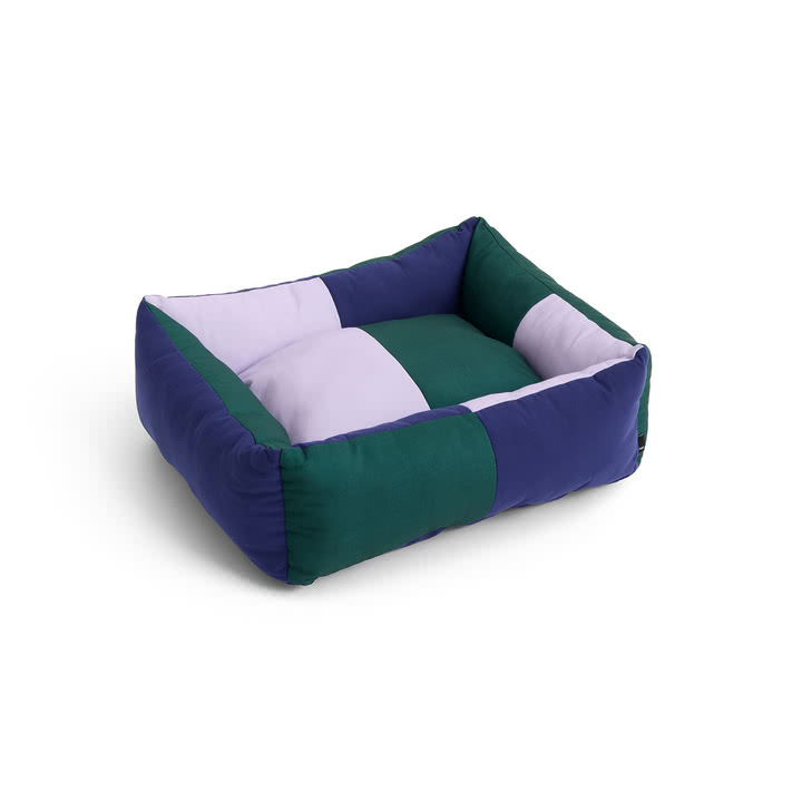 HAY - Hundebett, S, grün / lavendel / blau