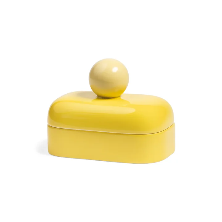 &klevering - Orb Aufbewahrungsdose, small, gelb