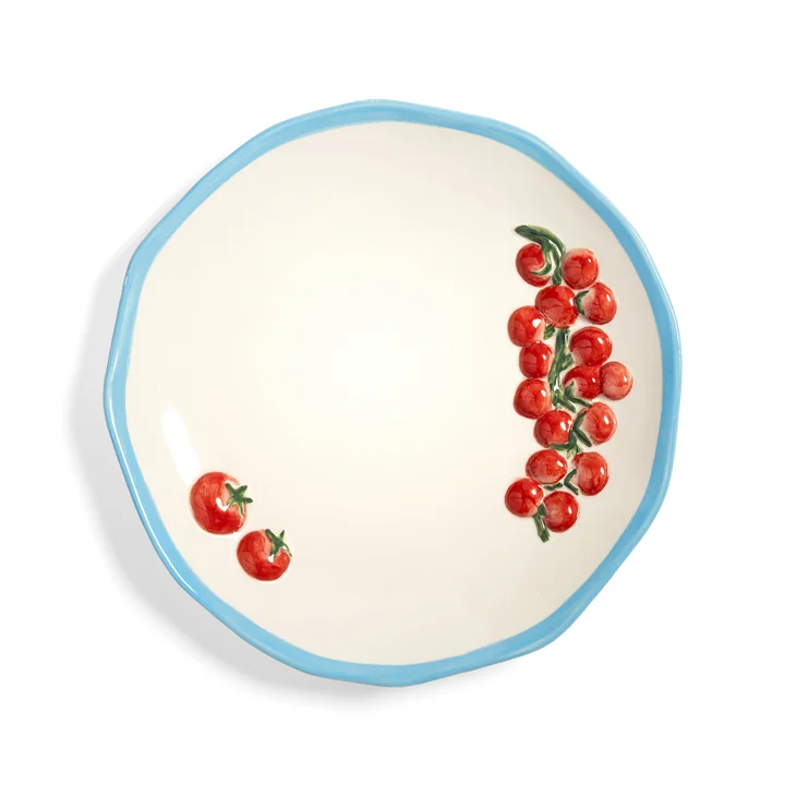&klevering - Pomodoro Teller Ø 31 cm, blau