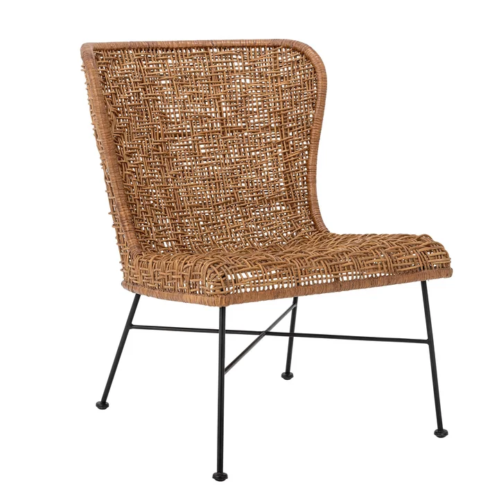 Somme Loungestuhl, rattan natur von Bloomingville