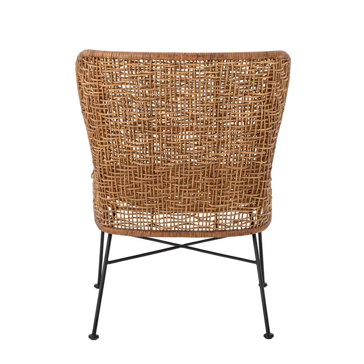 Somme Loungestuhl, rattan natur von Bloomingville