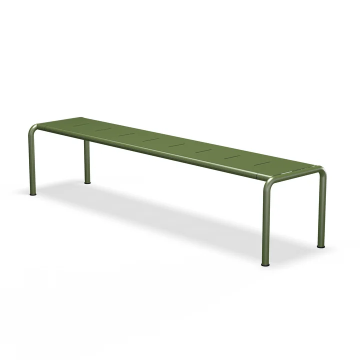 HOUE - Avanti Gartenbank, lang, olive green