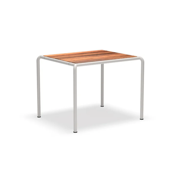 HOUE - Avanti Outdoor Esstisch, 98 x 83 cm, Esche / muted white