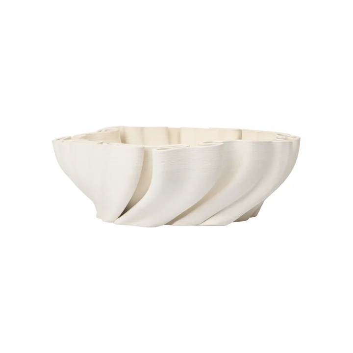 Ferm Living - Dedali Schale, Ø 35,5 cm, off-white