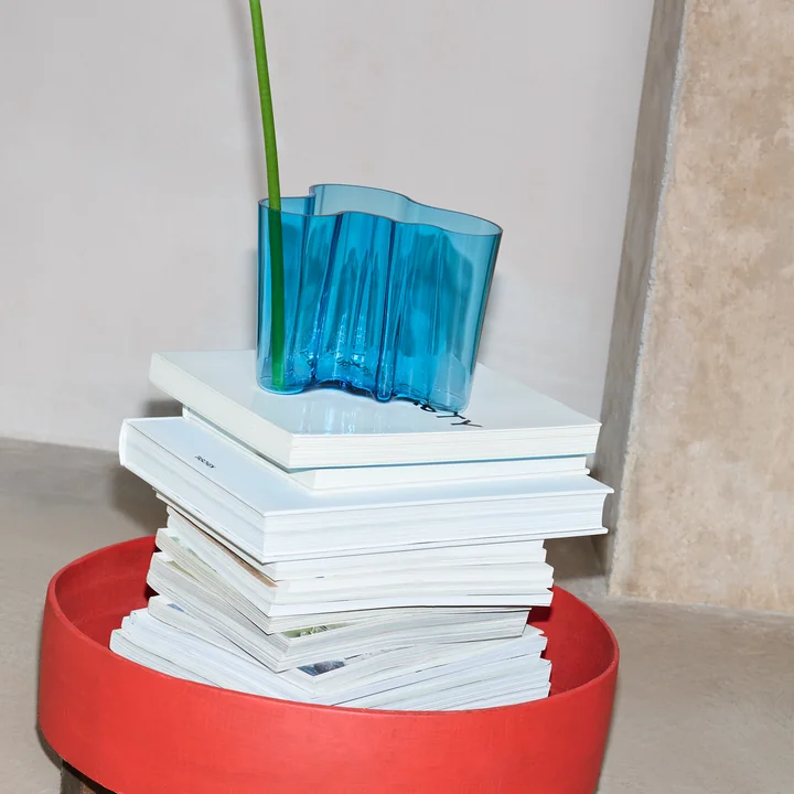 iittala - Aalto Vase Savoy, 160 mm, türkis