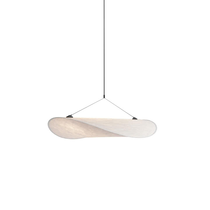 New Works - Tense LED Pendelleuchte, 55 cm, weiß