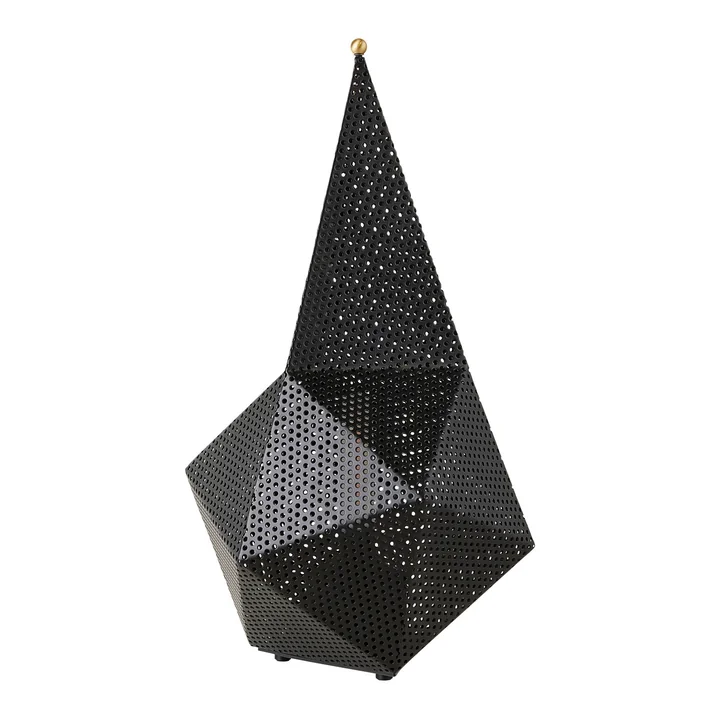 Bagdad Portable Akkuleuchte, soft black semi matt (EU) von Gubi