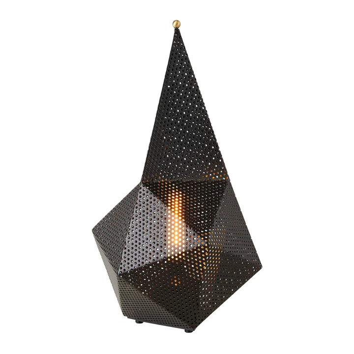 Bagdad Portable Akkuleuchte, soft black semi matt (EU) von Gubi