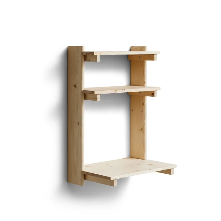 Form & Refine - Beam 3 Wandsekretär, 60 x 167 cm, Kiefer matt lackiert