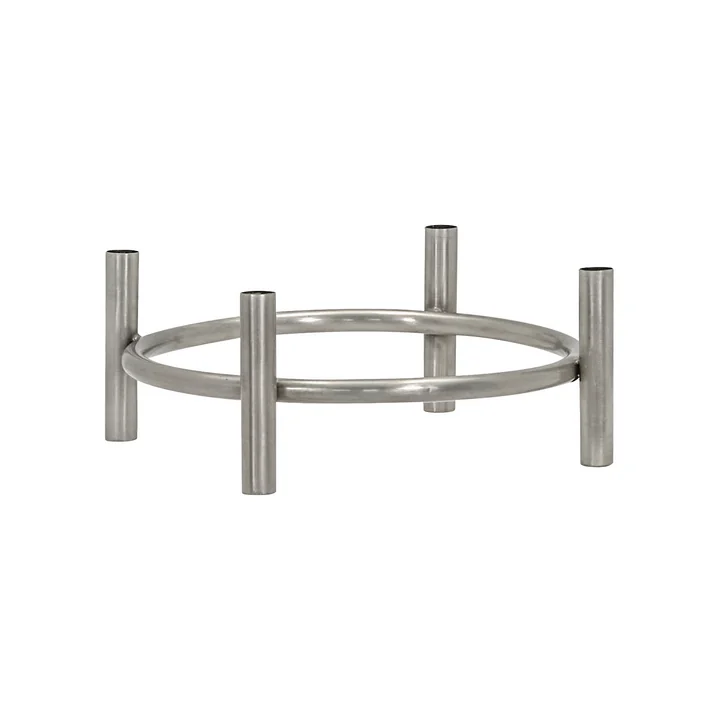 House Doctor - Maxi Advent Kerzenständer, Ø 30 cm, antikes silber