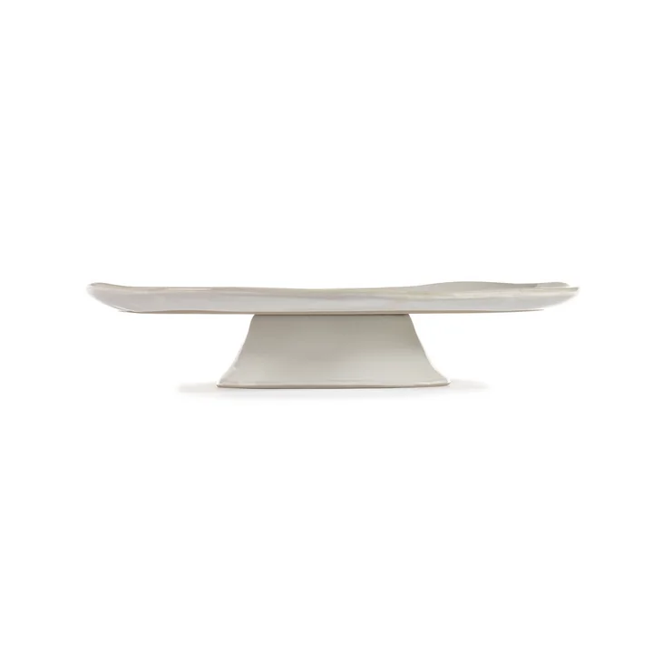 Serax - La Mère Großer Teller mit Fuß, off-white